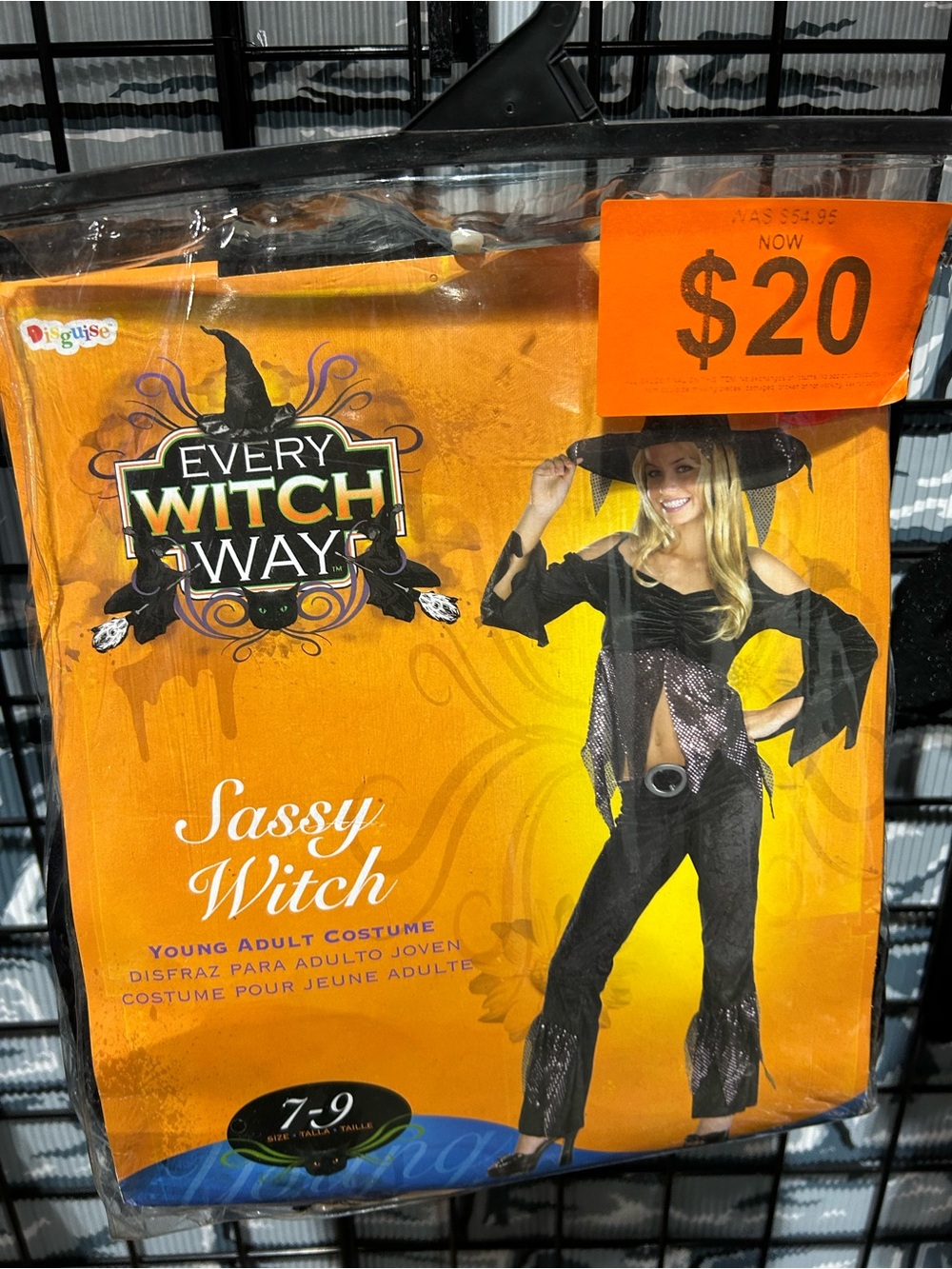 Disguise Sassy Witch Costume - Black